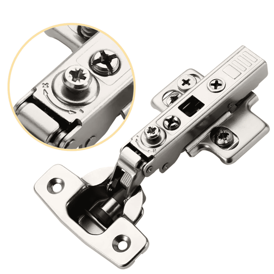 Bisagra Cierre Suave 4D de 35mm Lateral