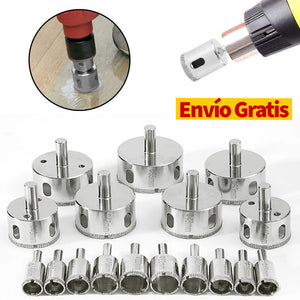 Set 16pcs Brocas Diamantadas