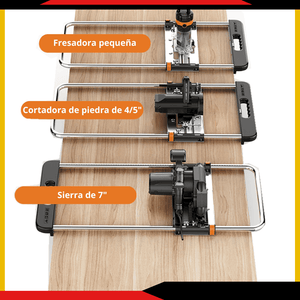 Guía de Bordes PRO para Sierra Circular, Fresadora y Ruteadora
