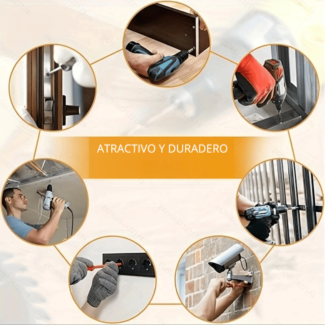 Tornillos Dentados HD 4x50mm – Fijación Segura y Rápida para Madera y Tableros