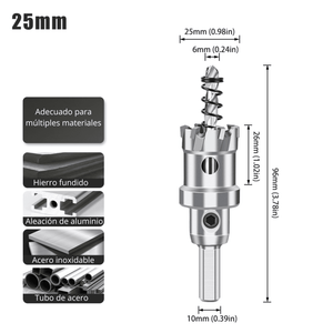 Brocas Copa Carburadas PRO – Precisión extrema en metal