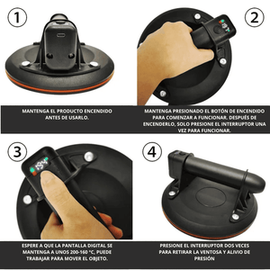 Ventosa Eléctrica Digital de 8"