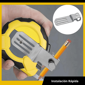 Localizador de Marca para Cinta Métrica en Acero – Ajustable, Preciso y Súper Práctico