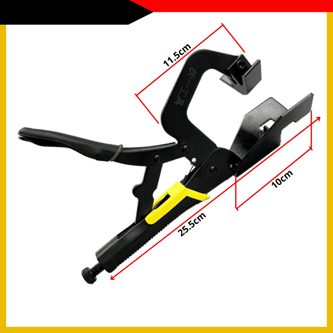 Prensa Alicate de Ángulo Recto PRO – Firmeza Precisa para Ensambles