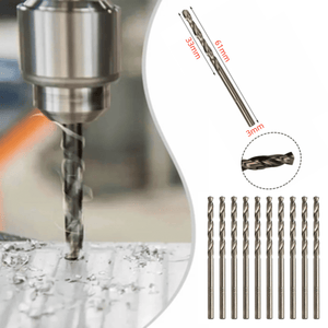 Broca HSS Cobalto 2.8 mm y 3.0 mm – Precisión en Madera, Melamina y Metal