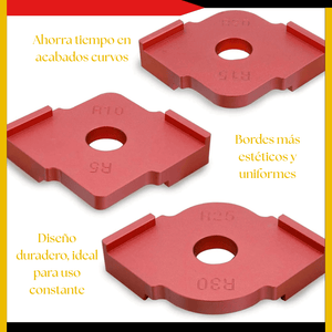 Set de 3 Plantilla para Bordes de Esquinas – Rápida, Precisa y Profesional