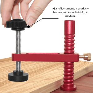 Abrazaderas de Mesa PRO Vertical – Vástago de 19 mm (3/4”) para Sujeción Segura y Precisa