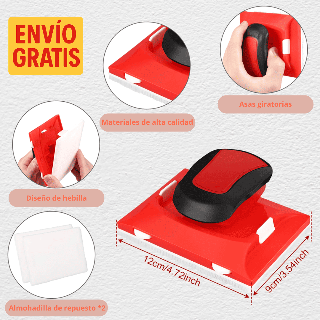 Brocha PRO para Bordes y Esquinas de Látex – Precisión Profesional en Paredes y Techos