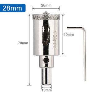Broca Diamantada con Sistema Guía – Alta Precisión y Corte Afilado