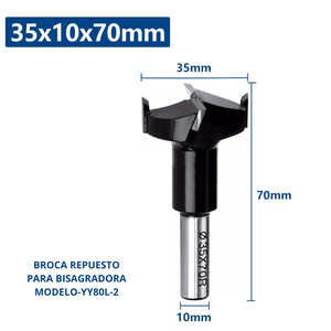 Taladro Industrial para Bisagra Cangrejo 35mm Modelo:YY80L-2 - COD:100740