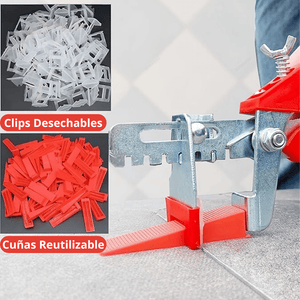 Combo Profesional de Niveladores Para Porcelanato y Mayólica – 401 Piezas