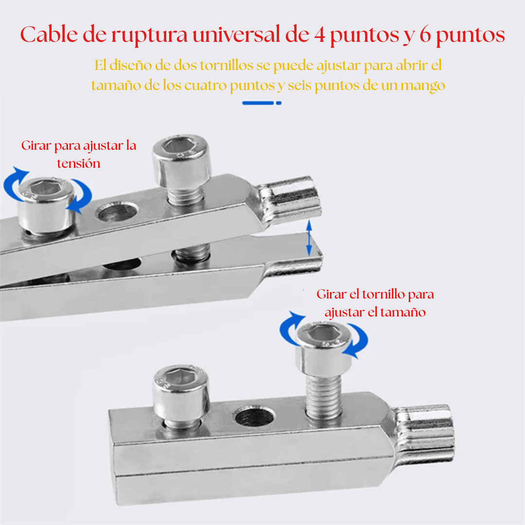 Juego Extractor de Tubos Rotos – Kit Profesional para Tuberías y Válvulas Triangulares