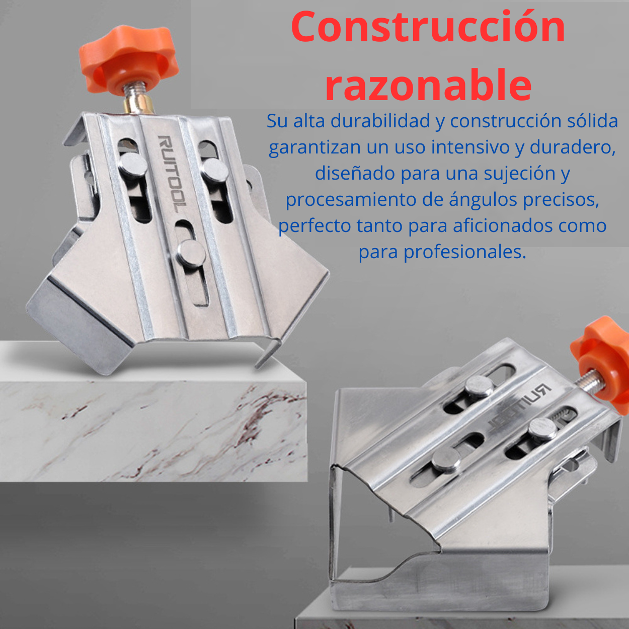 Prensa Esquinera de Acero – Modelos T y L , Abrazadera de Ángulo Recto 90° para Ensambles Precisos