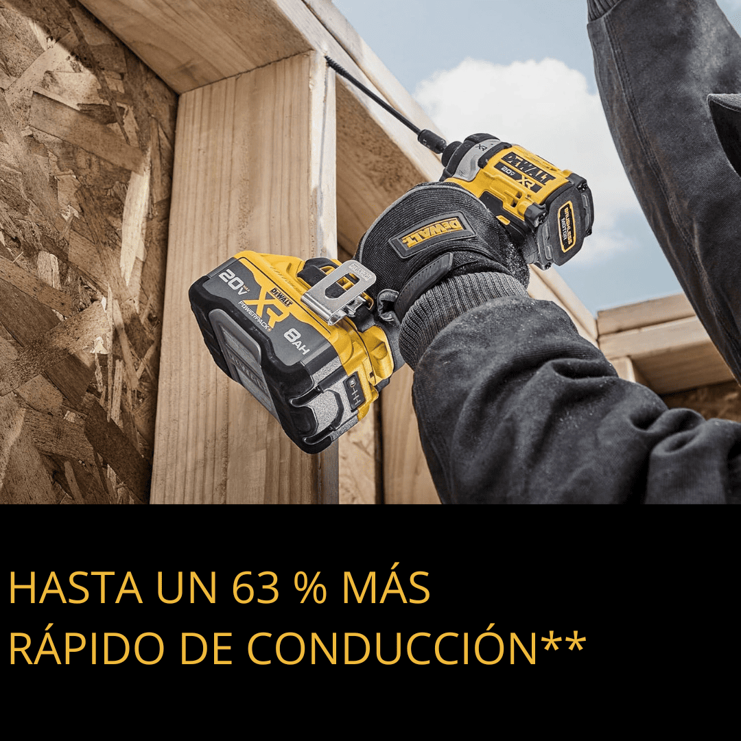 Atornillador de Impacto DEWALT DCF860 20V – Máximo Torque y Precisión Profesional