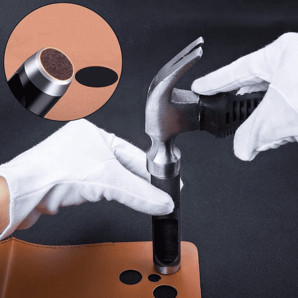 Broca Avellanadora de 8mm + Sacabocado de 8mm