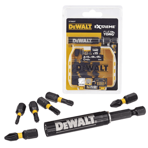 Set 16pz Punta + Guía Magnética DEWALT FLEXTORQ DT70522T-Q