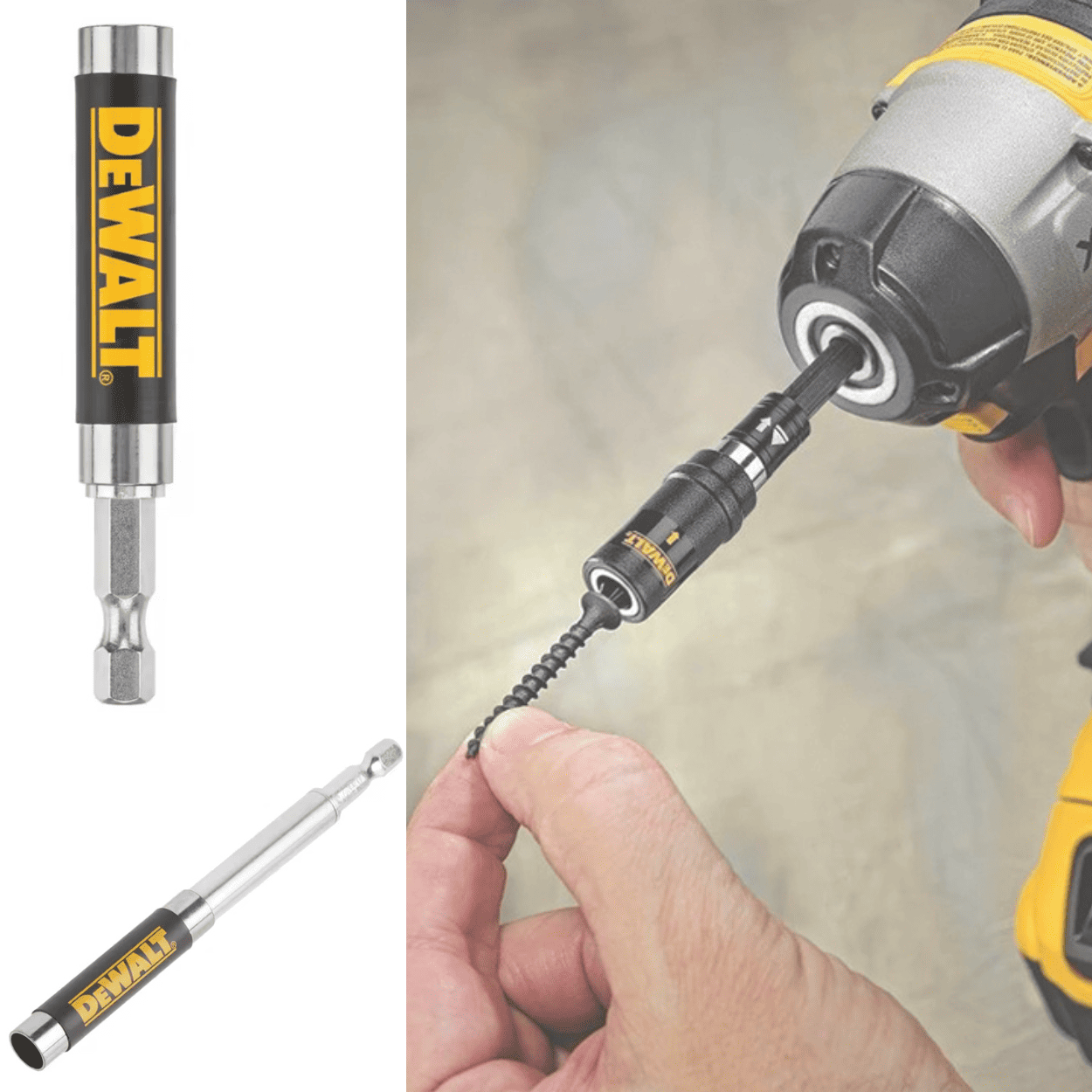 Guía Magnética 80 mm DEWALT DW2054B Autorretráctil