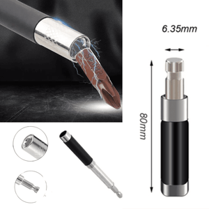 Guía Magnética de 80mm con Sistema Autorretráctil