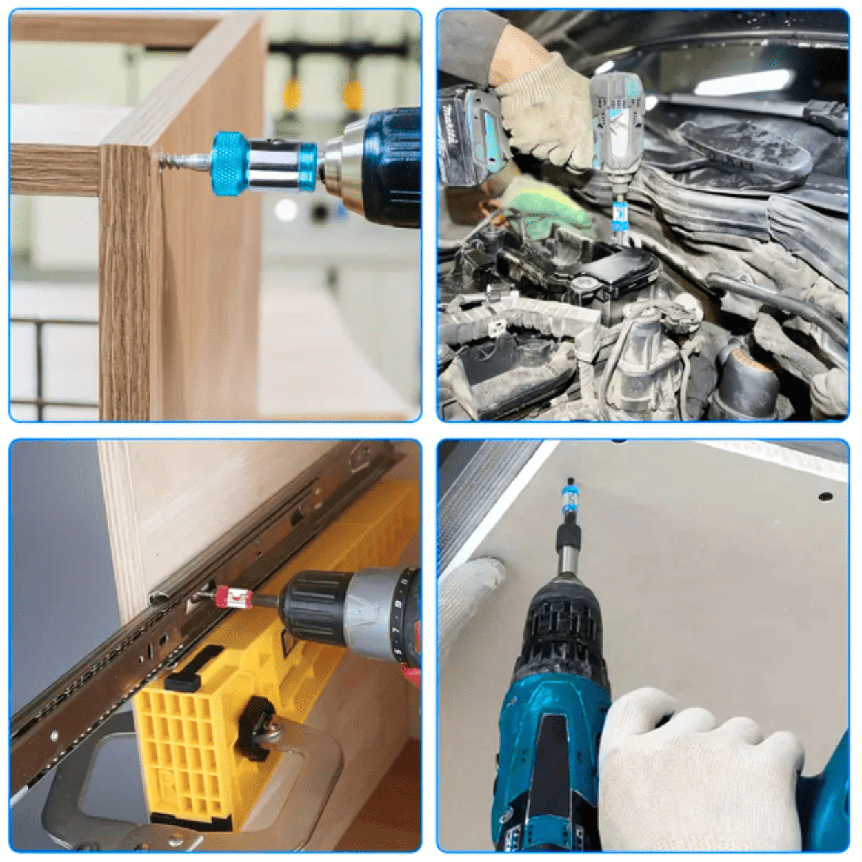 Anillo Magnético para Soporte de Tornillos 1/4"