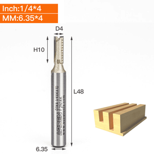 Fresa Corte Recto 4mm ARDEN – Precisión Profesional en Madera