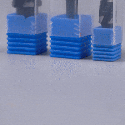 Set 3 Brocas Escalonadas Espiral Cobalt - PRO