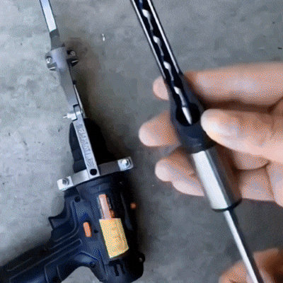 Combo: 4 Brocas Cuadradas + Adaptador para Perforación