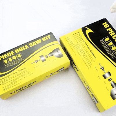 Set 16 Sierras de Copa – Acero al Carbono 19 mm a 127 mm