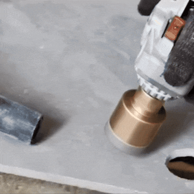 Broca Copa Diamantada 35mm y 40mm para Porcelanato y Granito