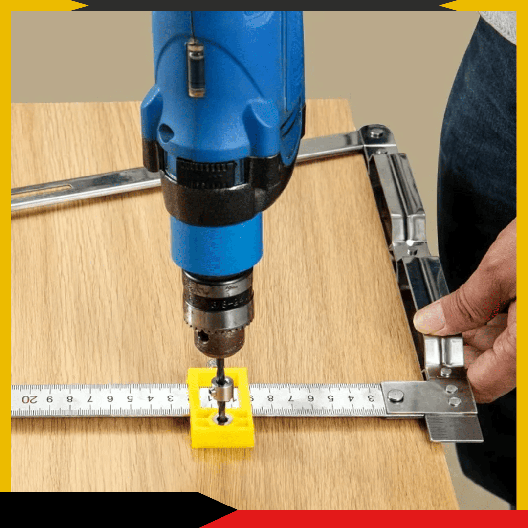 Regla Guía para Conector Invisible – Localizador de Precisión en Aluminio