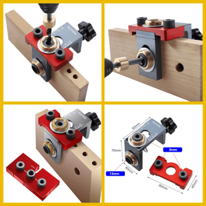 Plantilla Profesional para Sistema Minifix – Ensambles Perfectos sin Errores