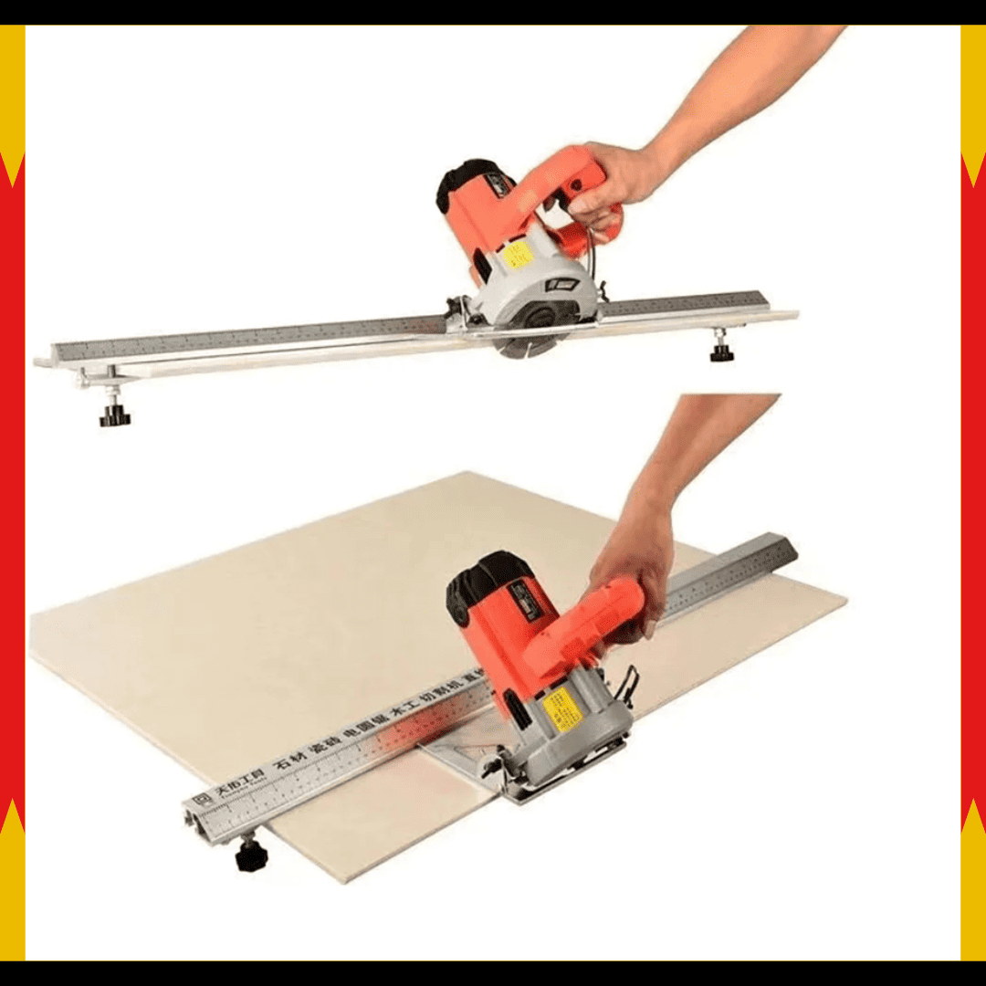 Regla Guía de 1.35 m para Cortes Paralelos – Incluye Abrazaderas