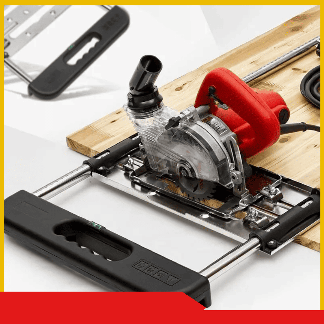 Guía de Bordes PRO para Sierra Circular, Fresadora y Ruteadora