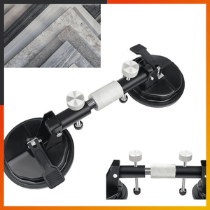 Ventosa Doble Ajustable para Azulejos y Vidrio