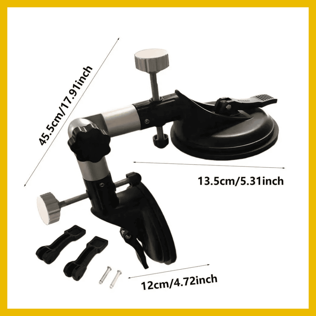 Ventosa Angular Color Negro + Accesorios Incluidos