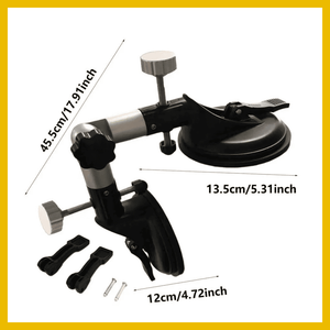 Ventosa Angular Color Negro + Accesorios Incluidos