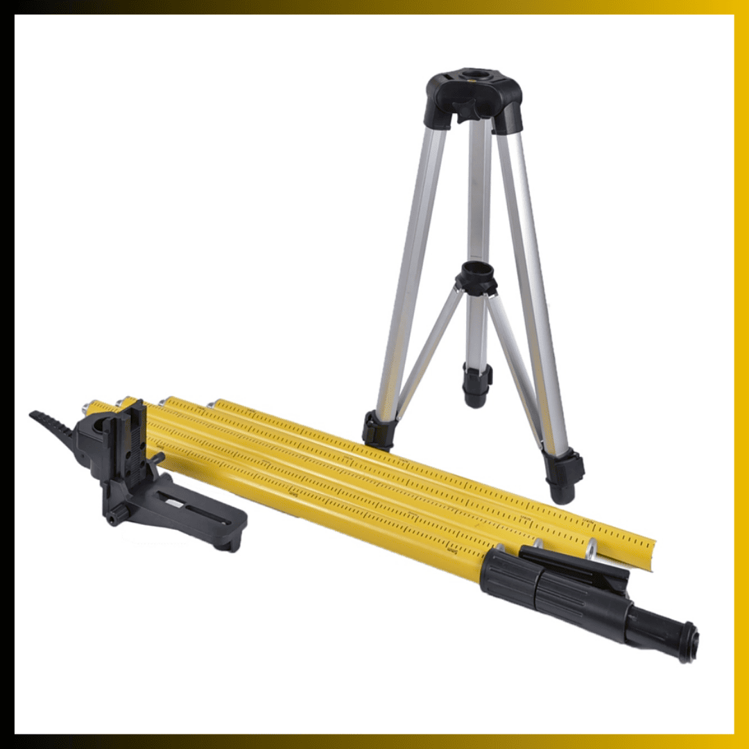 Trípode Huepar Profesional LP36 – Soporte Telescópico Láser de 52cm a 3.70m