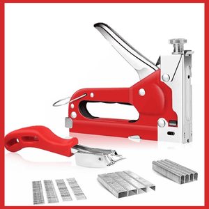 Engrapadora Clavadora Manual 3 en 1 PRO – Versatilidad Total con 1200 Grapas Incluidas
