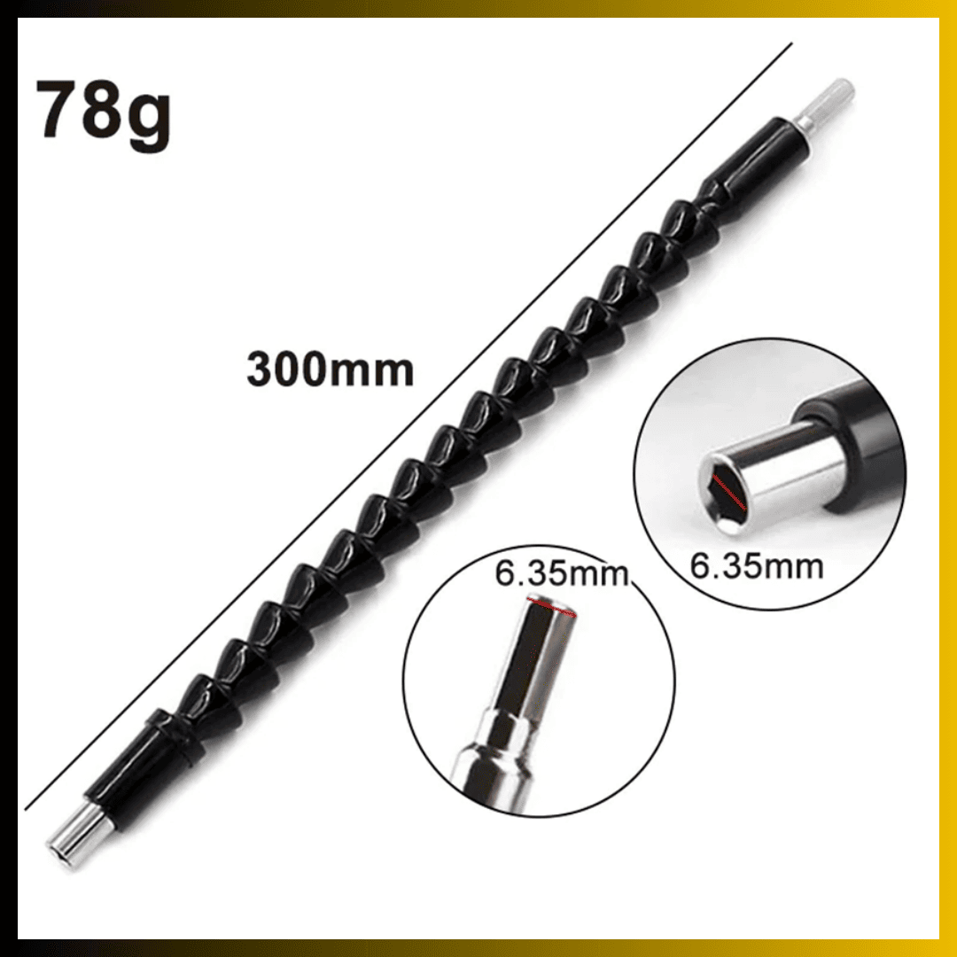 Extensión Flexible de 30 cm – Alta Calidad y Resistencia para Zonas de Difícil Acceso