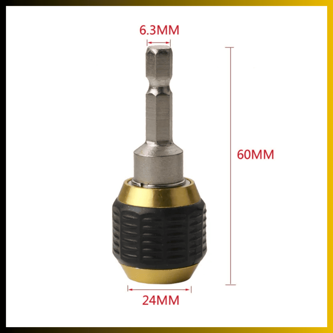 Adaptador Chuck con Acoplamiento Rápido - Magnético