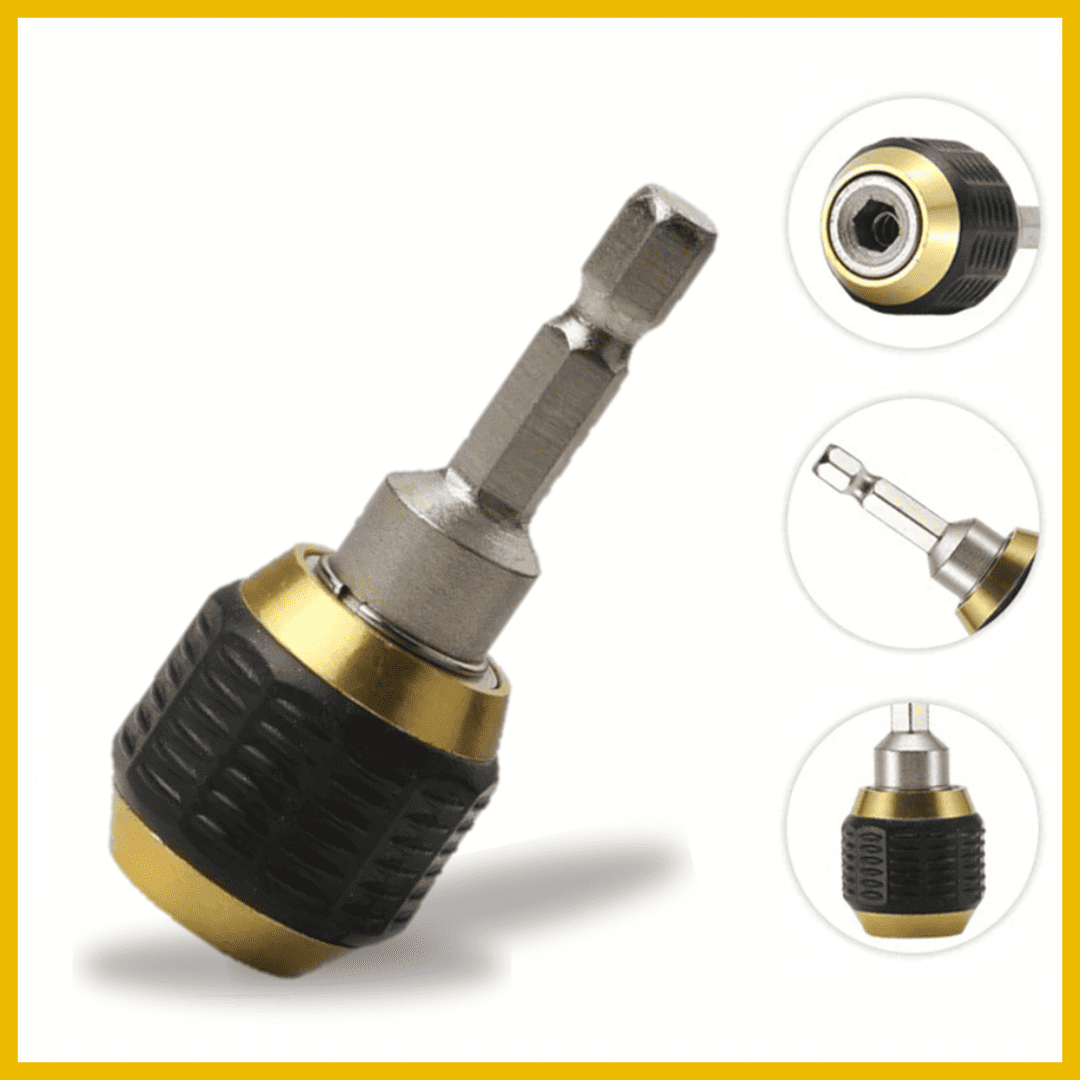 Adaptador Chuck con Acoplamiento Rápido - Magnético