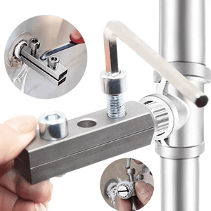 Juego Extractor de Tubos Rotos – Kit Profesional para Tuberías y Válvulas Triangulares