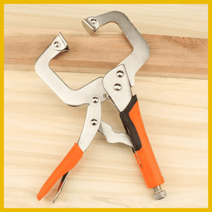 Prensa Alicate de 11” Tipo C – Sujeción Firme y Precisa para Carpintería y Gabinetes