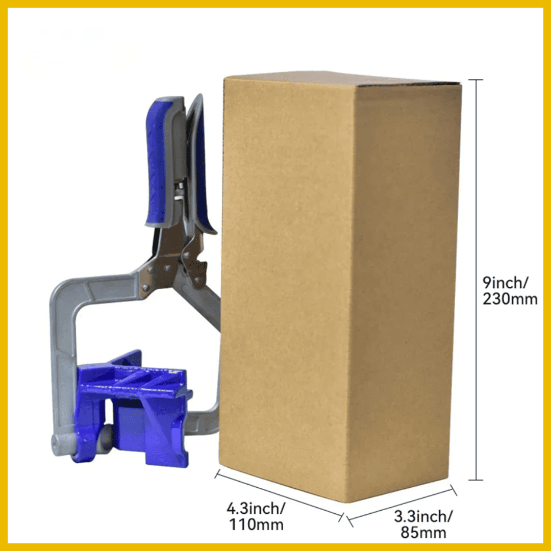 Prensa Alicate con Sistema para Tornillos Ocultos – Ensambles a 90° con Precisión Profesional