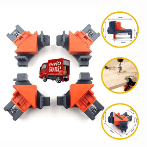 Prensas Esquineras con Resorte – Set de 4 Piezas