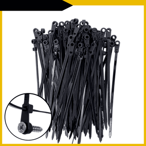 Precintos Plásticos de Nylon con Sistema de Anclaje – Pack de 100 Unidades