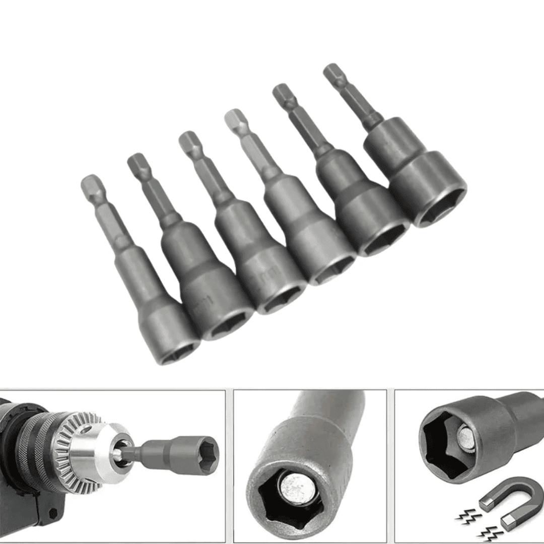 Dado Magnético con Ingreso 1/4” – Trabajo Preciso y Seguro en Cada Tornillo