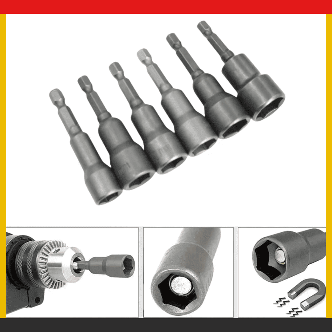 Dado Magnético con Ingreso 1/4” – Trabajo Preciso y Seguro en Cada Tornillo