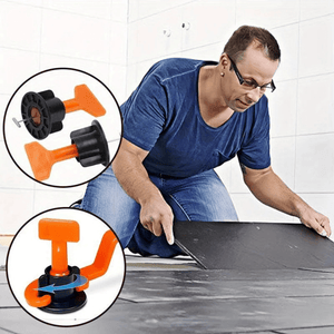 Niveladores Reutilizables TX50 + Llave Especial – Sistema de 50 Piezas para Instalación de Baldosas