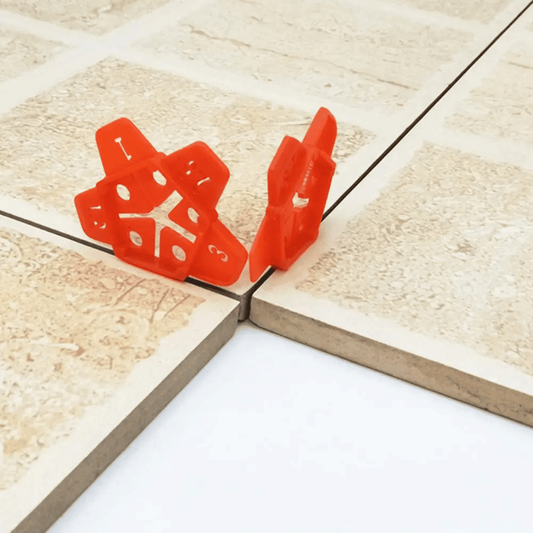 Espaciadores de Azulejos Reutilizables 5 en 1 – Bolsa de 50 Piezas para Nivelación y Separación Precisa