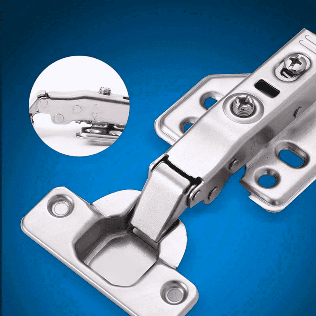 Bisagra Cierre Suave de 35mm Lateral – Resistencia y Durabilidad para Puertas de Armario